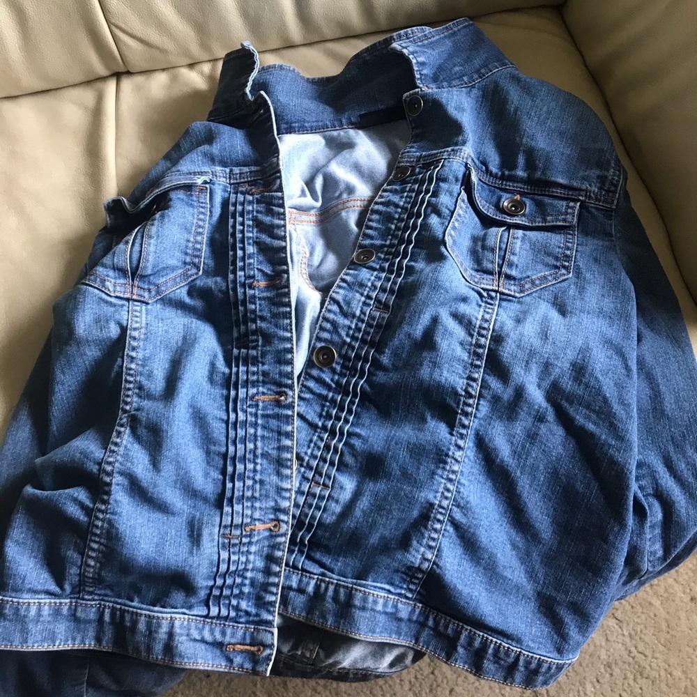Susan graver denim jacket